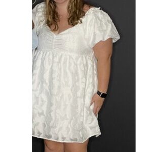 Sweetheart Neckline Dress | Arula | Light Blue | 3X | NWT